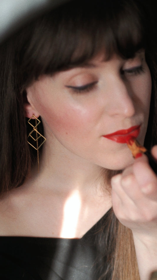 Andrea Atlas Signature Chain Earrings N°24