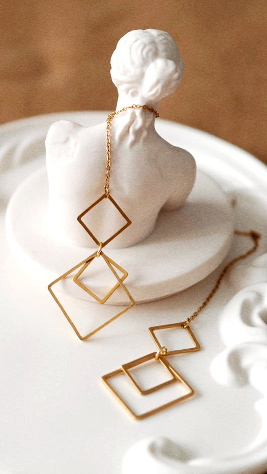 Andrea Atlas Signature Chain Earrings N°24