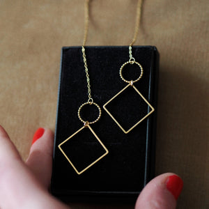 Andrea Atlas Signature Chain Earrings N°28