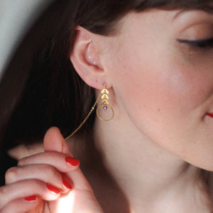 Andrea Atlas Signature Chain Earrings N°33