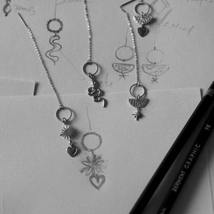 Andrea Atlas Signature Chain Earrings N°43