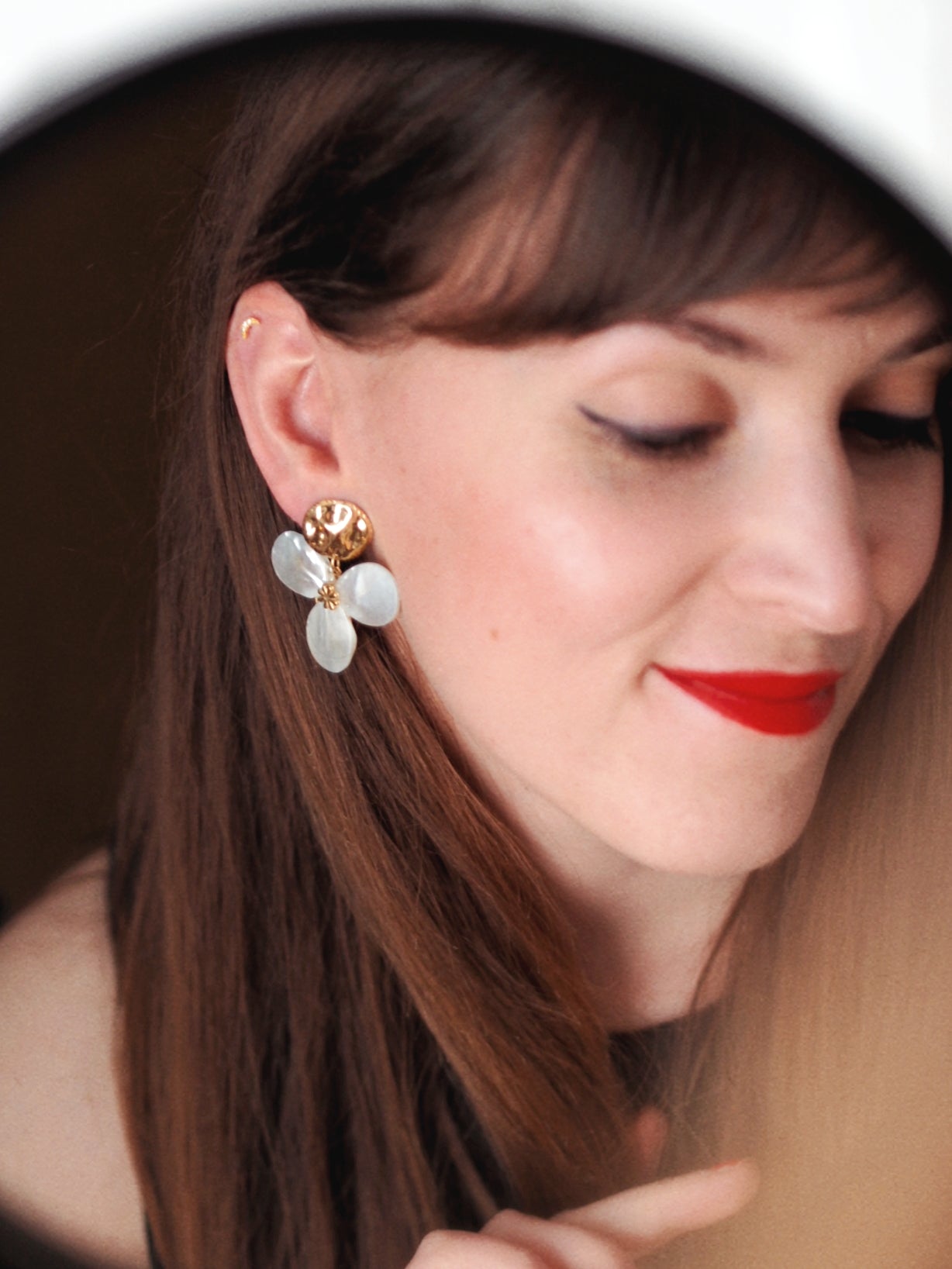 New Gladys Flower Earrings