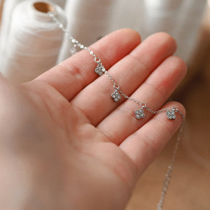 New Little Flower Bracelet In Silver colour