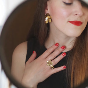 Amelie Floral Ring