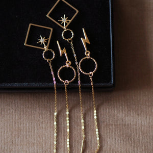 Andrea Atlas Signature Chain Earrings N°65