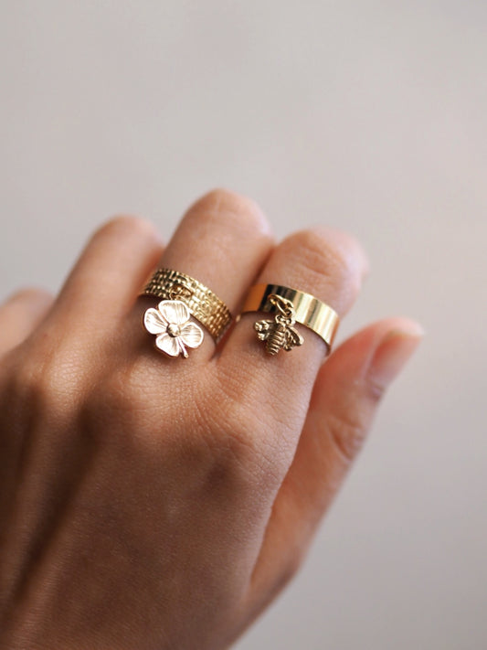 Bee Tassel Ring