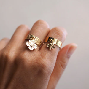 Bee Tassel Ring