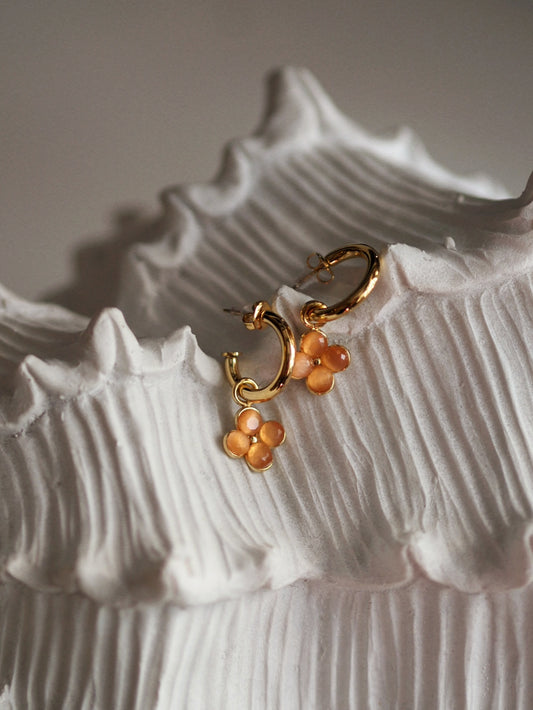 Frida Orange Earrings