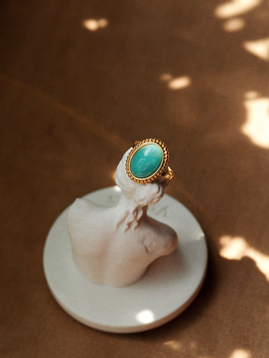 Dara Blue Stone Ring