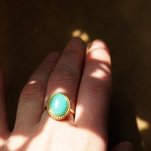 Dara Blue Stone Ring