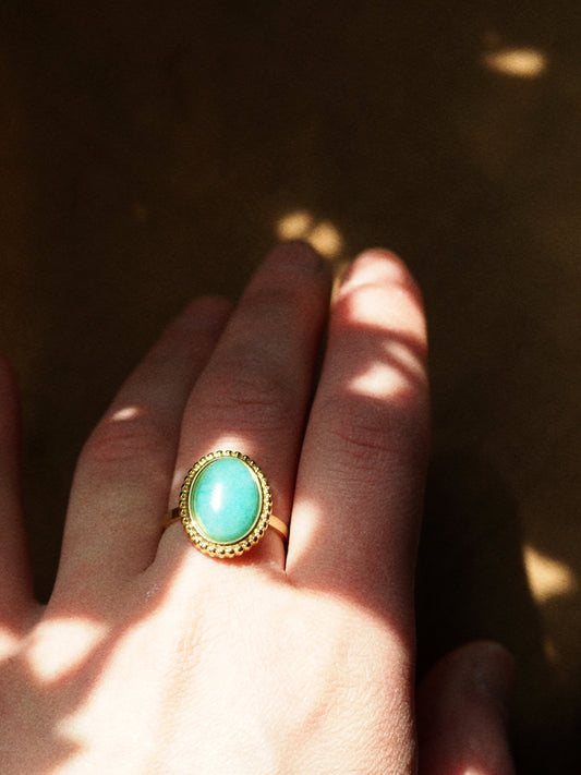 Dara Blue Stone Ring