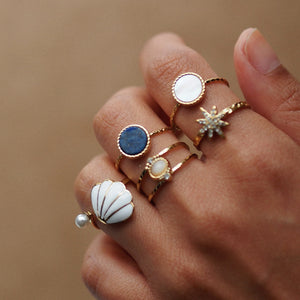 Simple Lapis Lazuli Ring