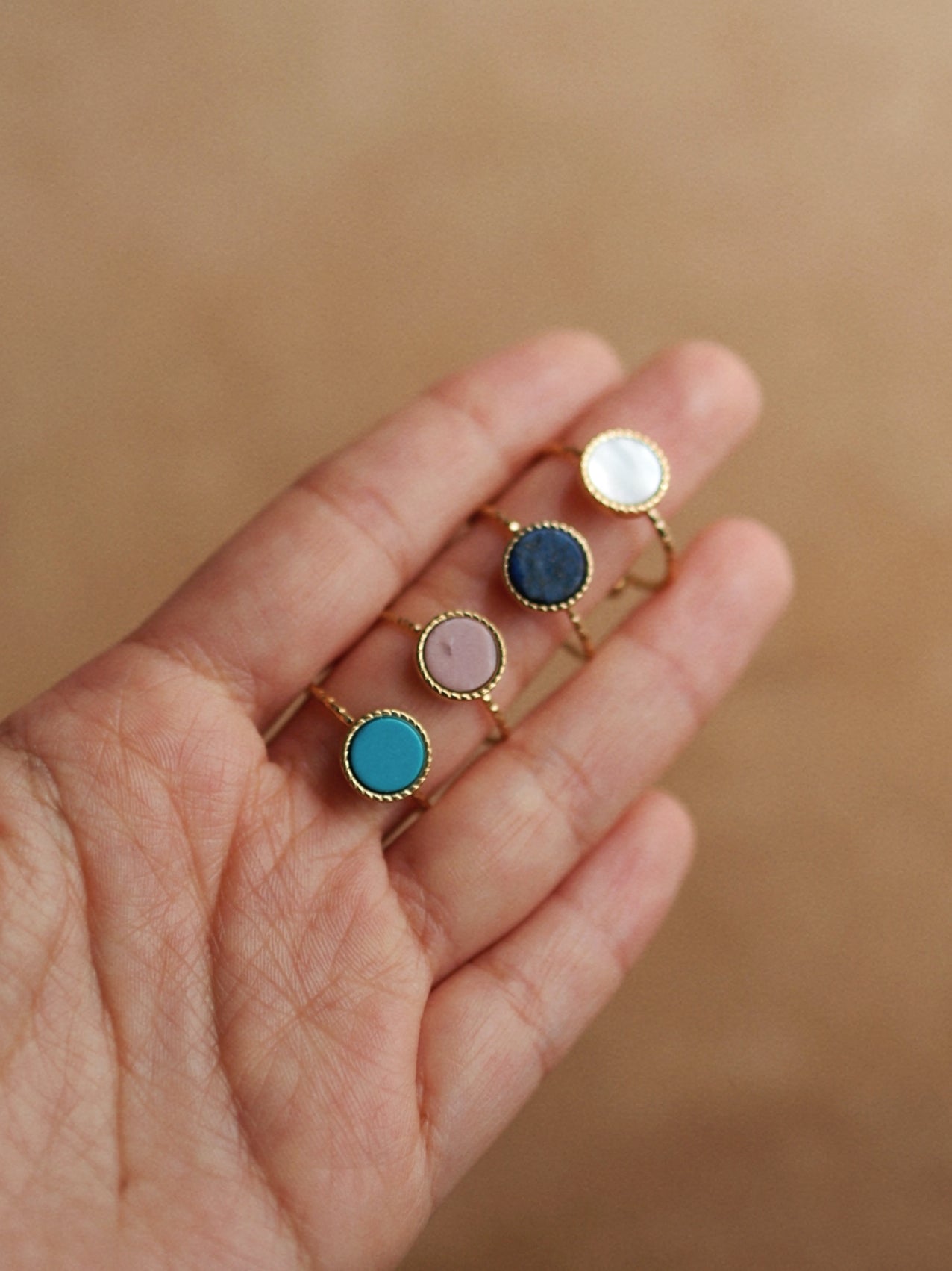 Simple Blue Gemstone Ring