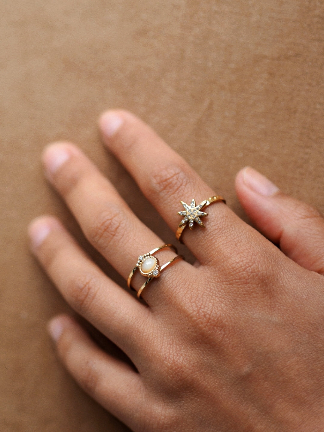Simple Quartz Ring