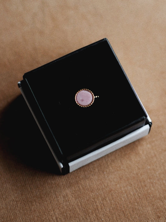 Simple Rhodonite Ring