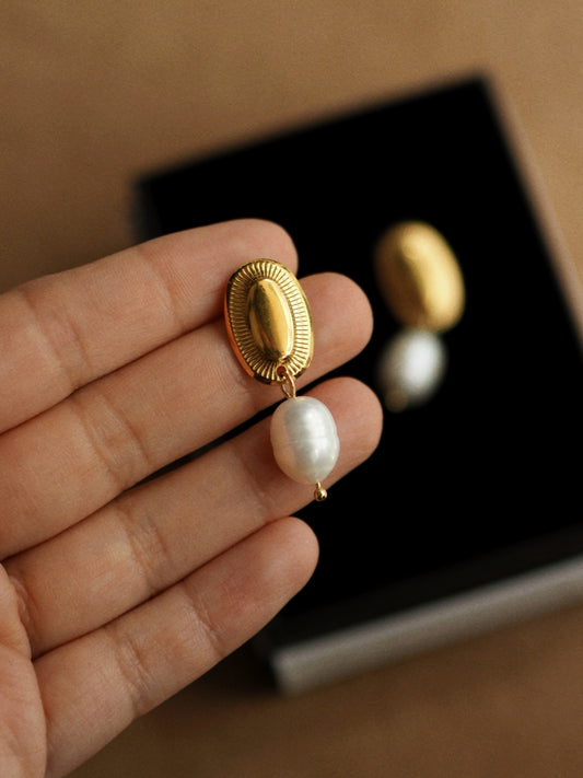 New Atlas Pearl Earrings