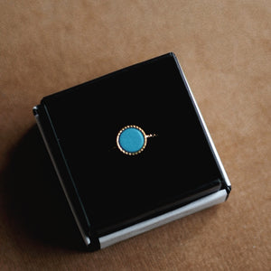 Simple Blue Gemstone Ring