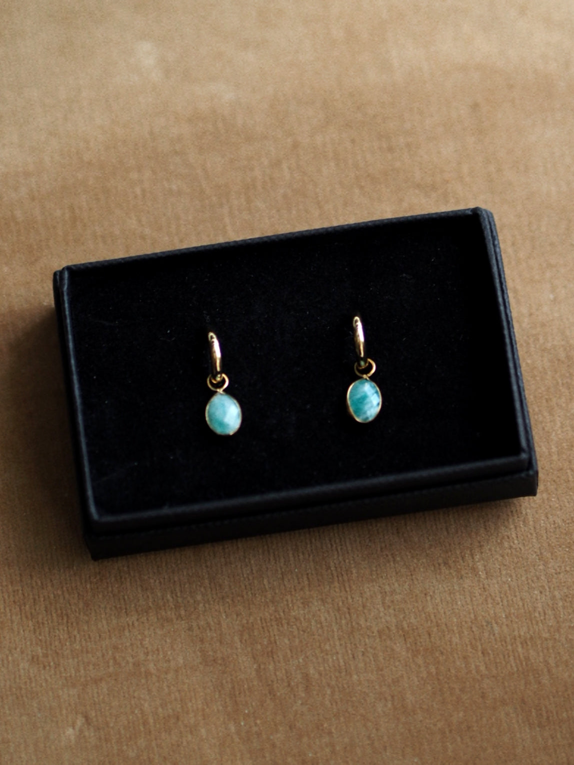 Little Gemstone Hoops