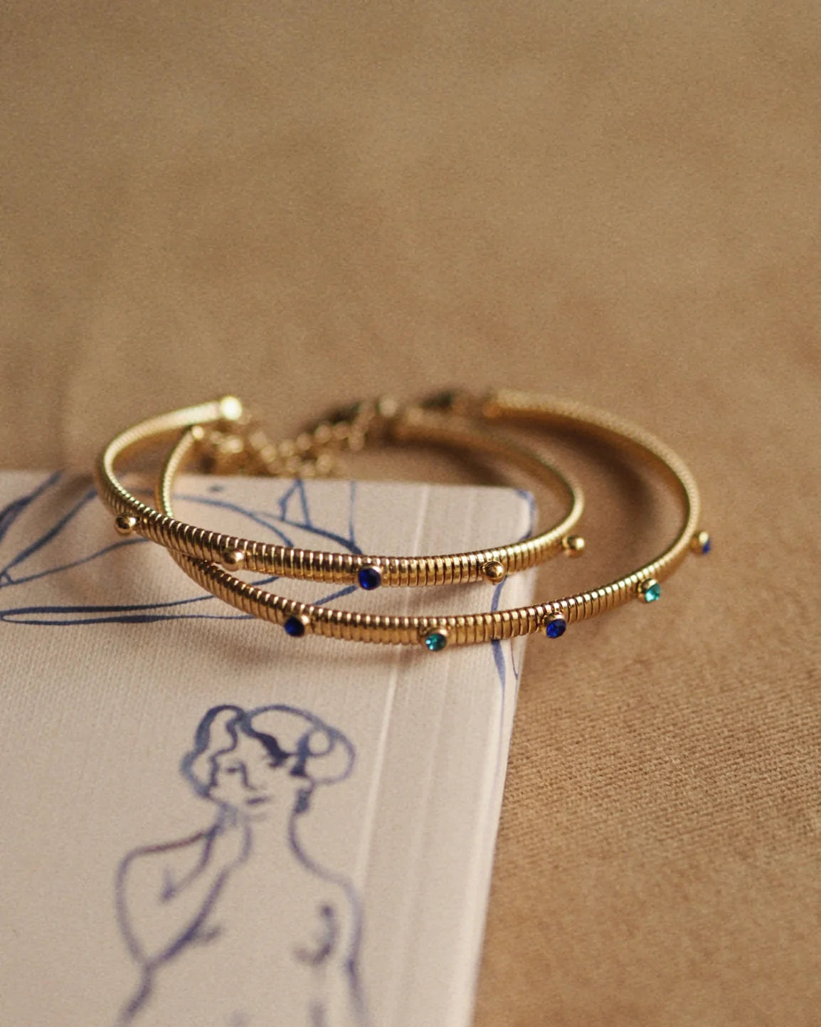 Unique Adele Bracelet / Blue