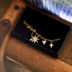 Star & Pearl Bracelet