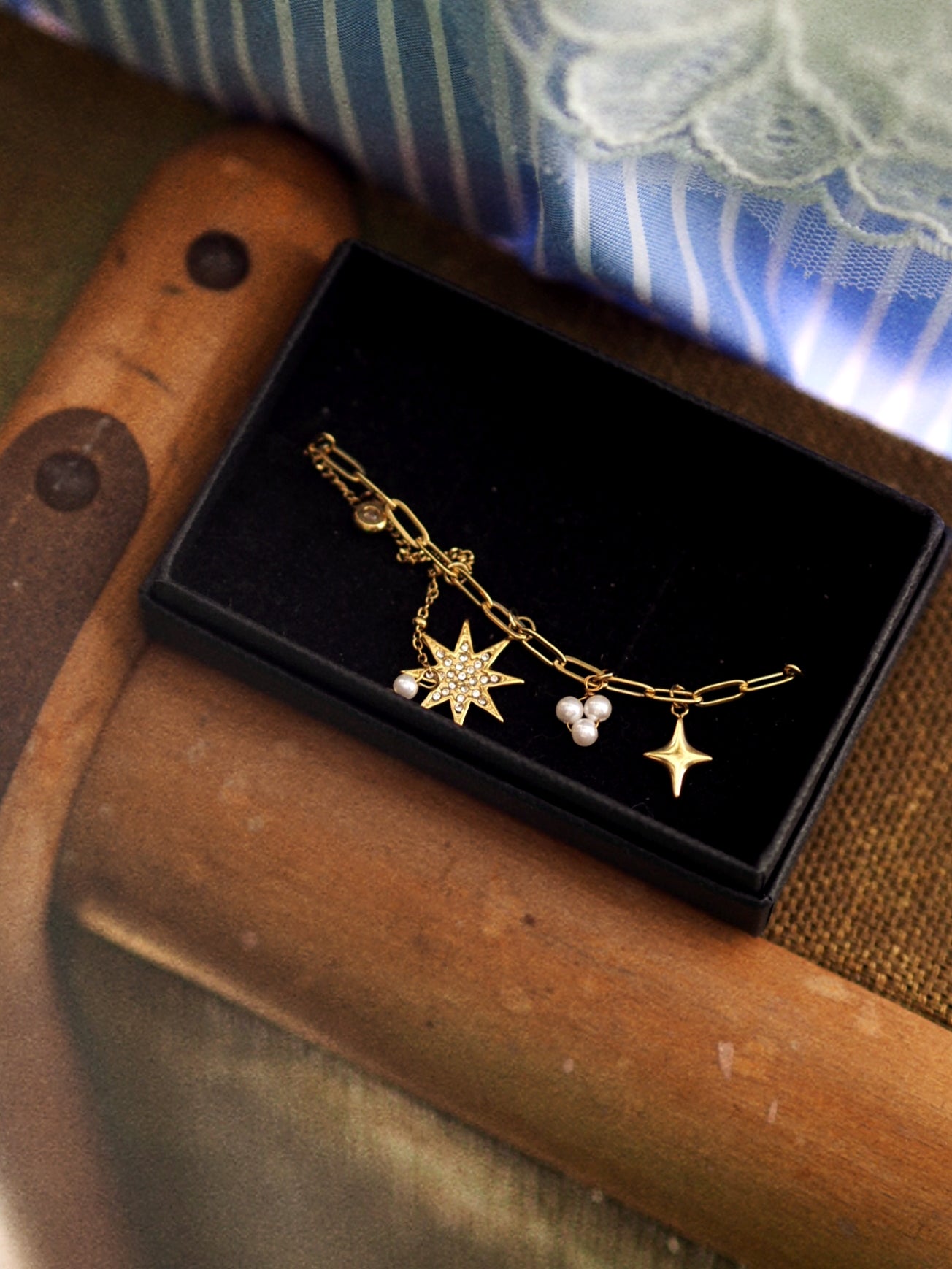 Star & Pearl Bracelet