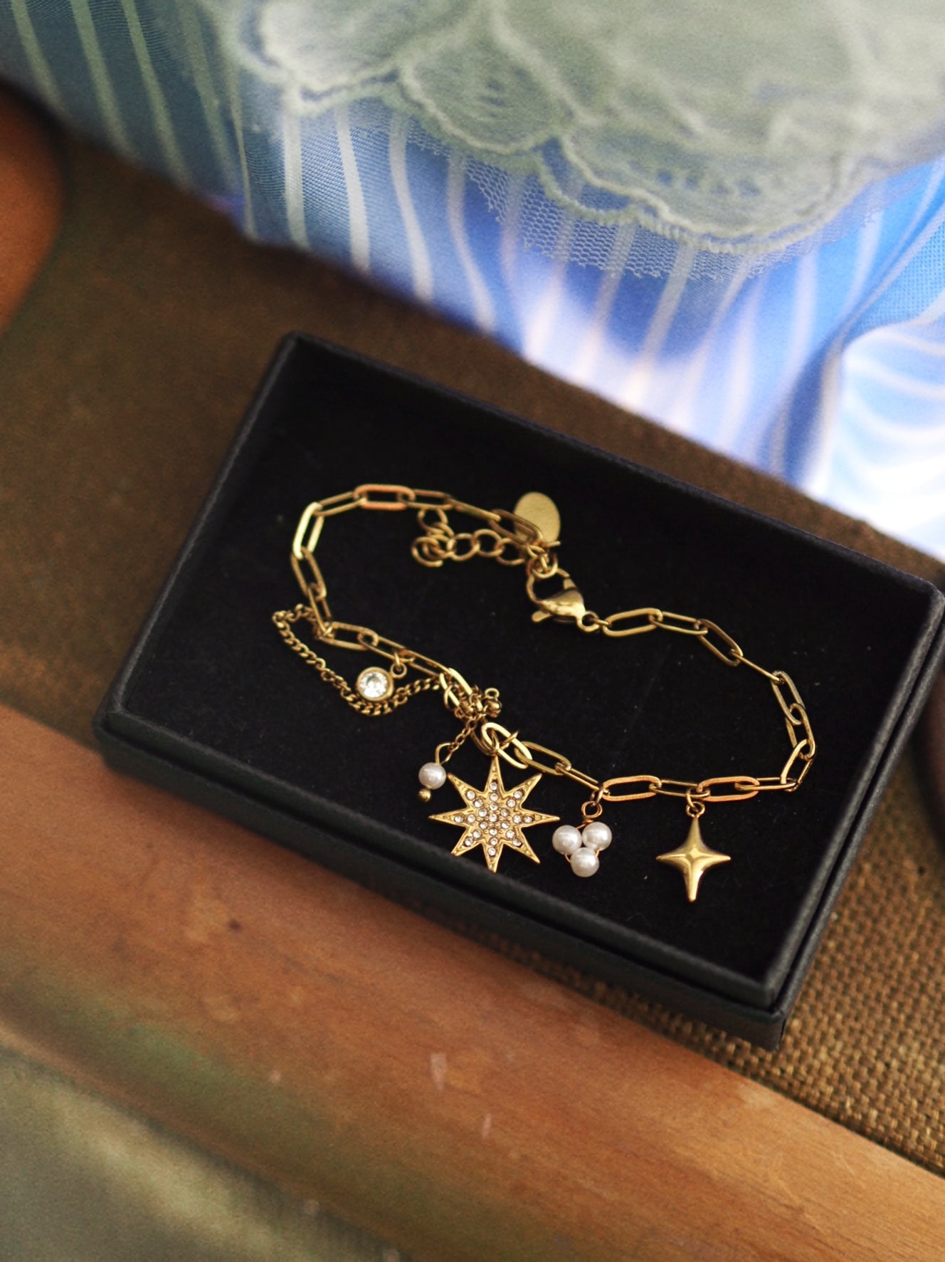 Star & Pearl Bracelet
