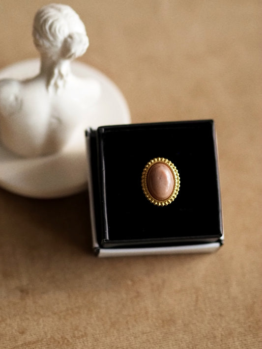 Dara Light Pink Stone Ring