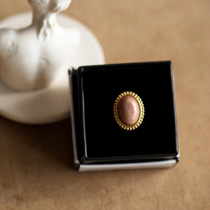 Dara Light Pink Stone Ring
