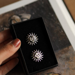 Beautiful Sun Stud Earrings