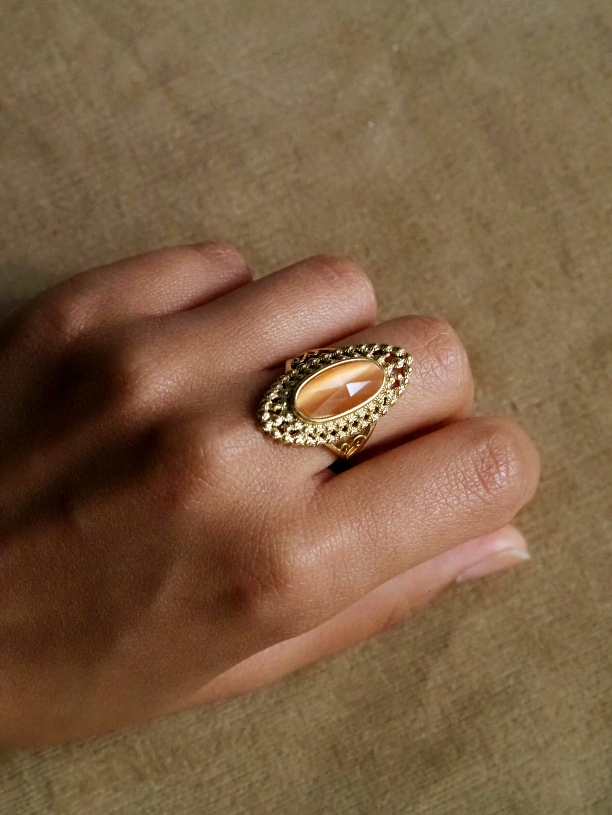 Stephanie Ring Orange