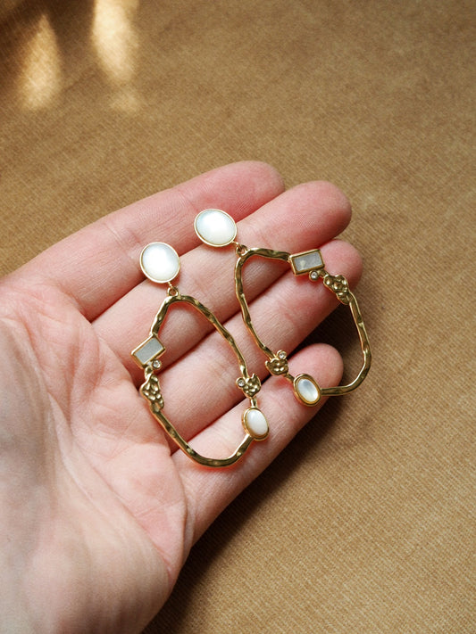 Jindra Unusual Statement Earrings