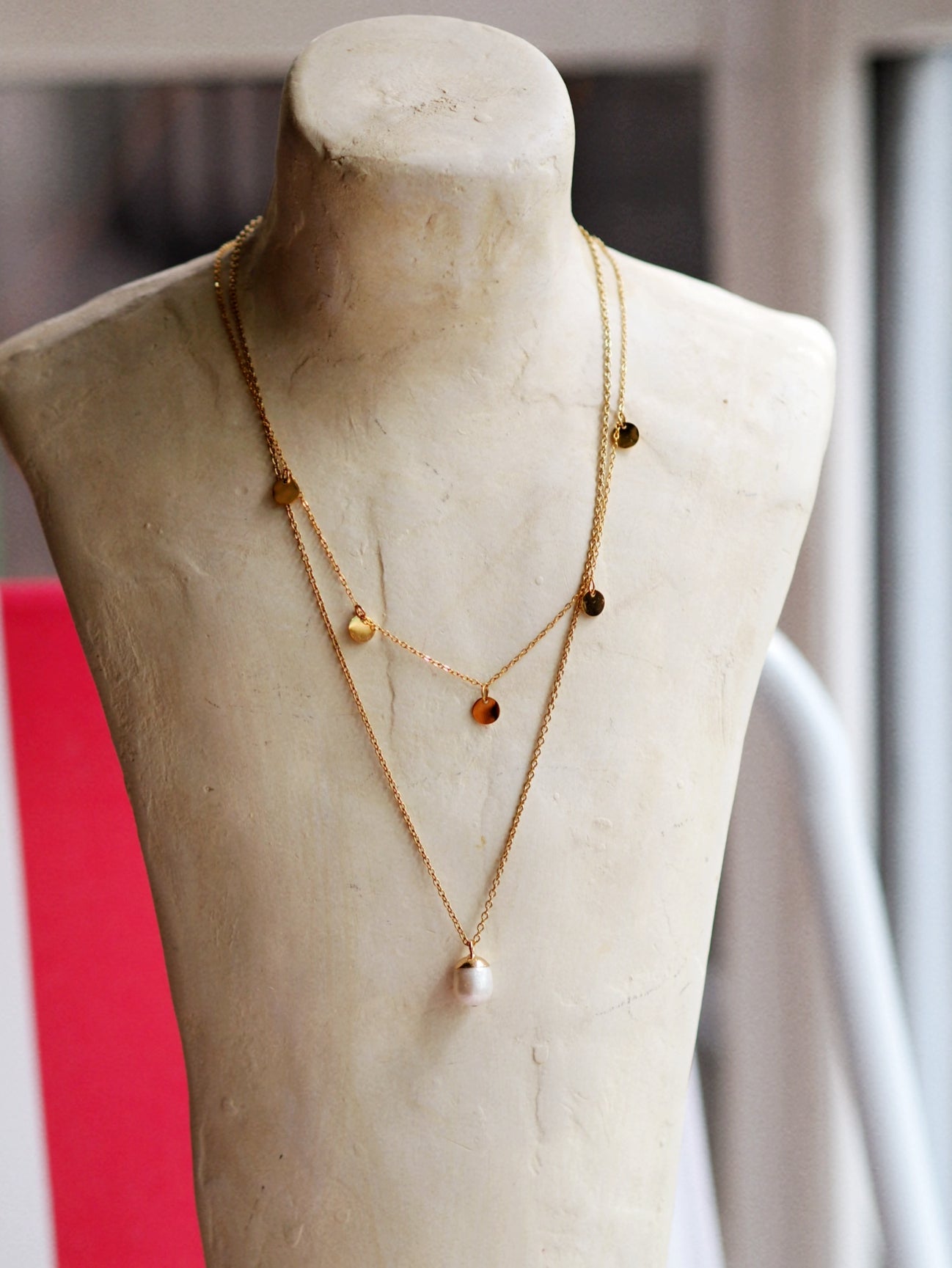 Summer Catch Pearl Necklace