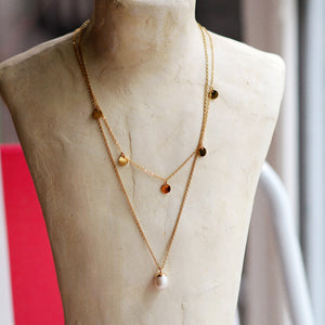 Summer Catch Pearl Necklace