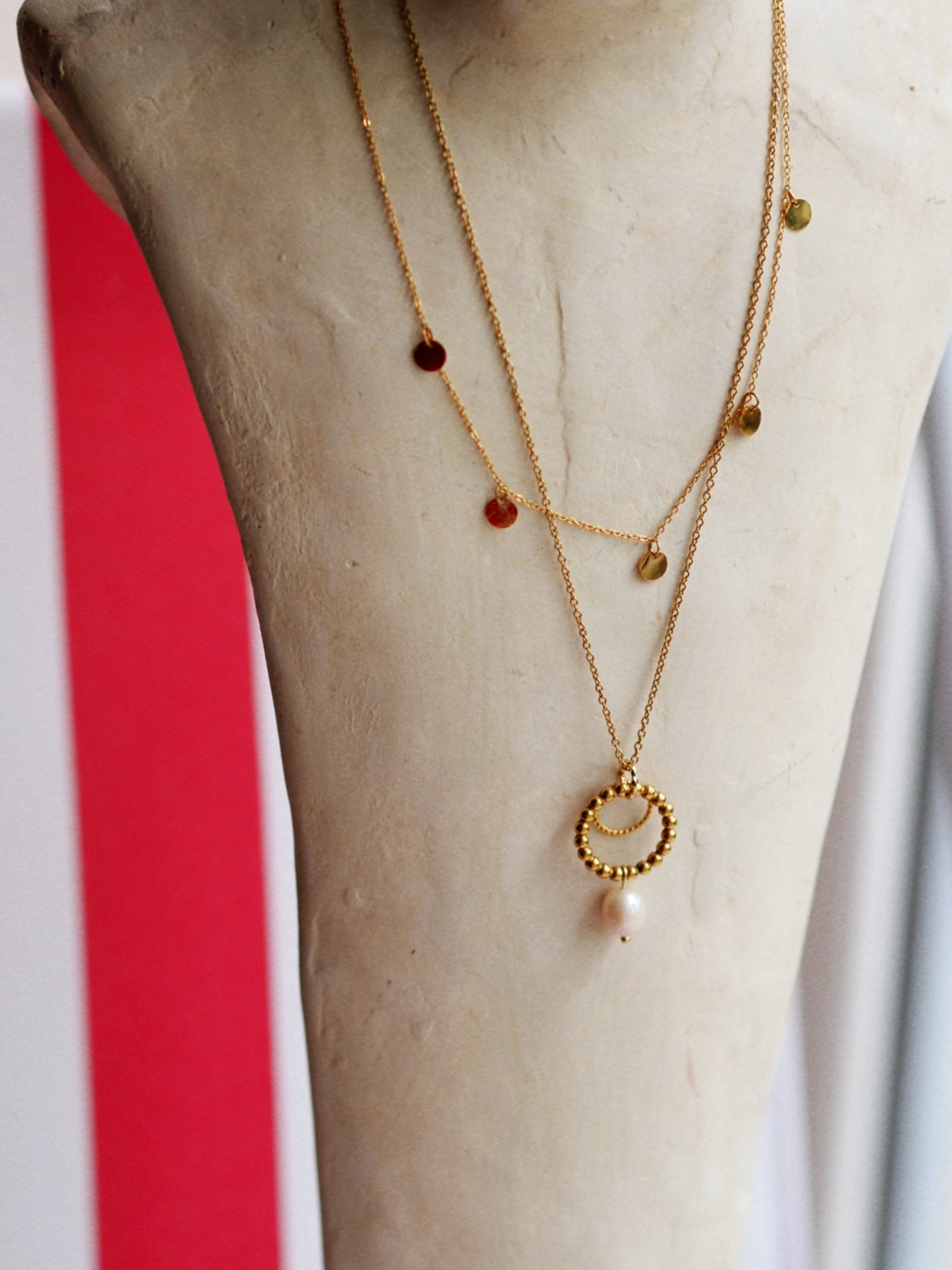 Summer Catch Pearl Necklace