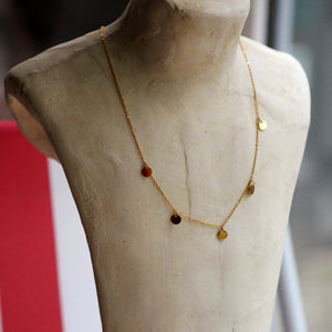 Summer Catch Coin Necklace