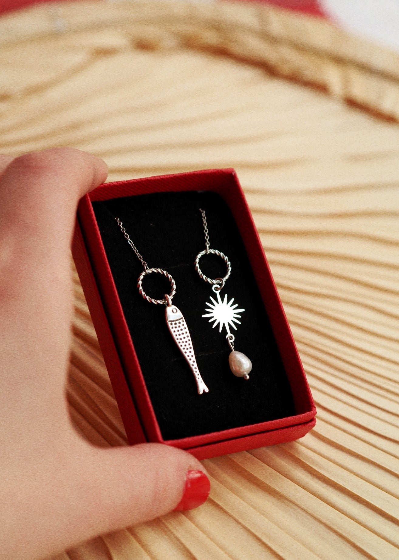 Summer Catch Chain Earrings / N°2