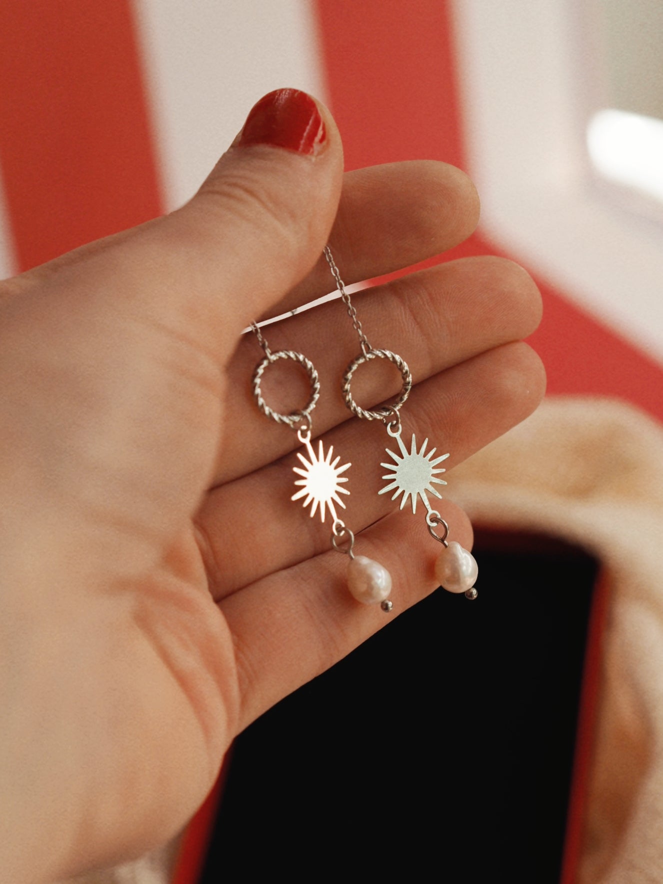 Summer Catch Chain Earrings / N°3