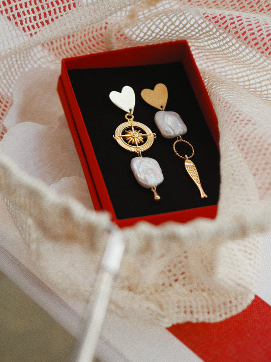 Summer Catch Statement Earrings / N°6