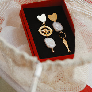 Summer Catch Statement Earrings / N°6