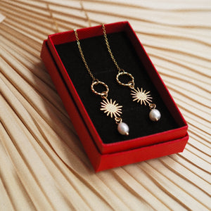 Summer Catch Chain Earrings / N°9