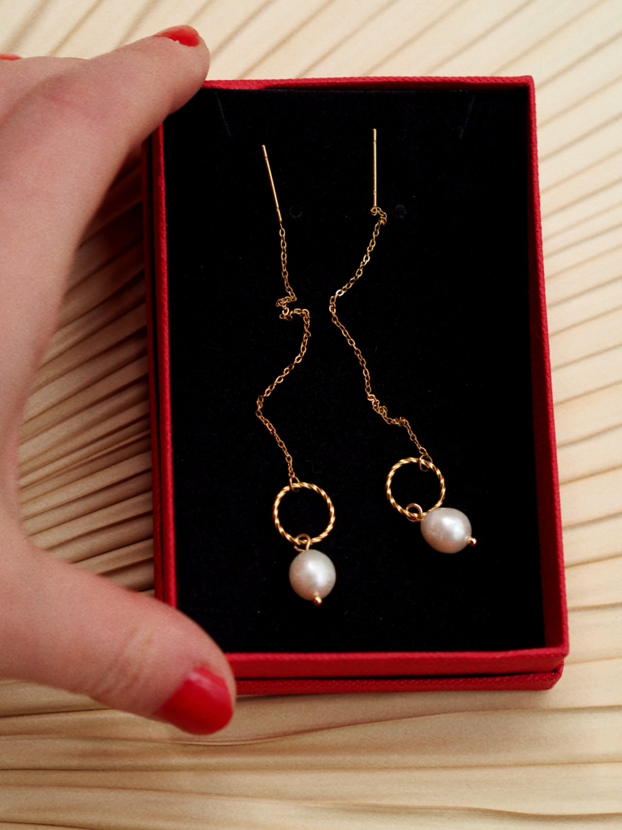 Summer Catch Chain Earrings / N°8