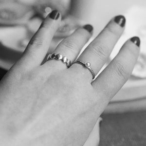Summer Catch Pearl Ring