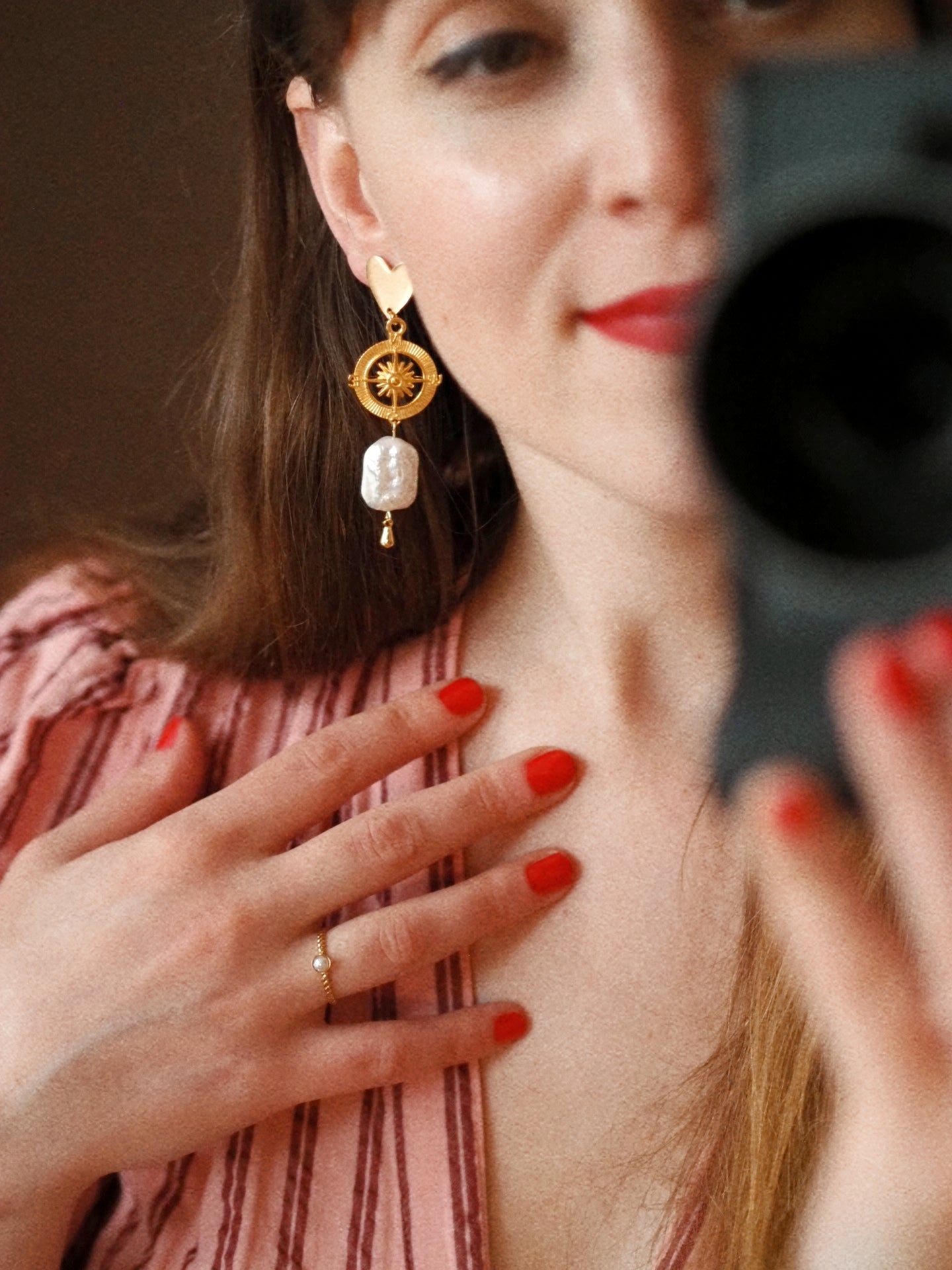 Summer Catch Statement Earrings / N°7