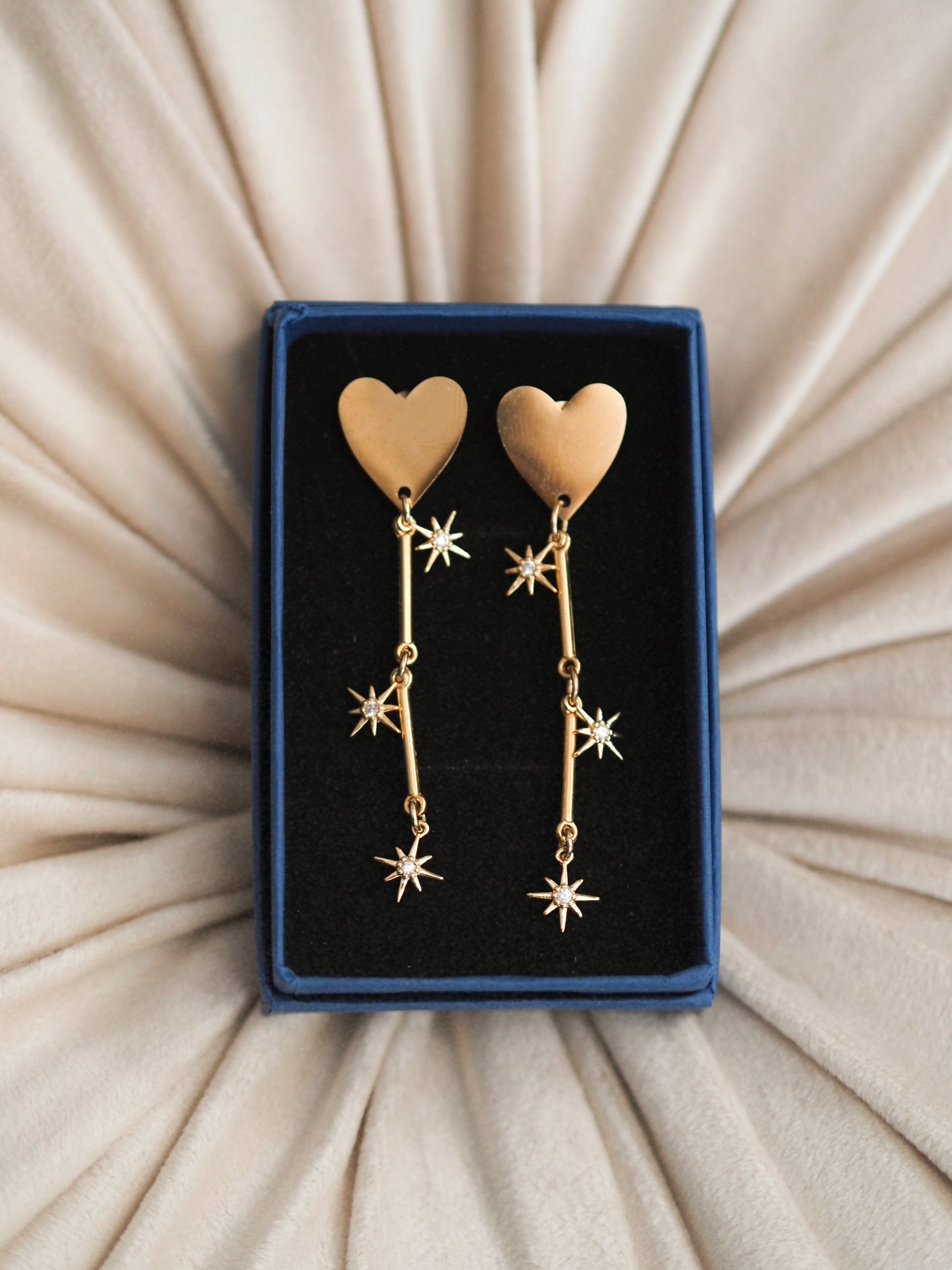 Heart Linea Earrings / Limited Collection Sparkle