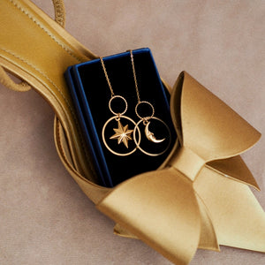 Selene Chain Earrings / Sparkle Limited Collection