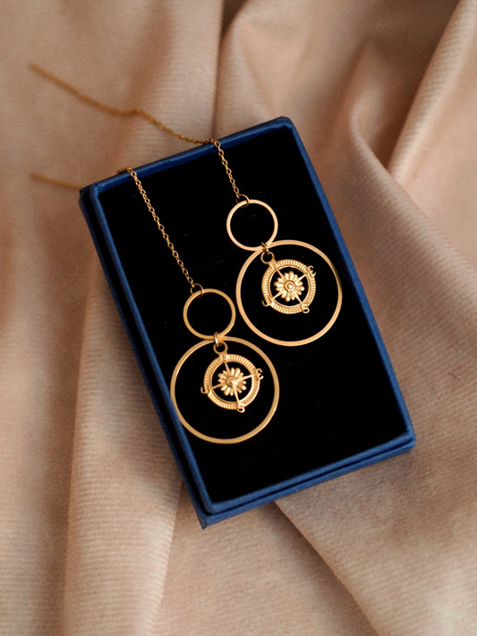 Noctura Chain Earrings / Sparkle Limited Collection