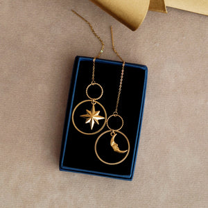 Selene Chain Earrings / Sparkle Limited Collection