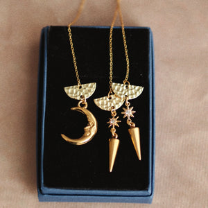 Cynthia Chain Earrings set of 3 / Sparkle Limited Collection