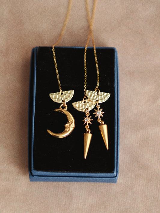 Cynthia Chain Earrings set of 3 / Sparkle Limited Collection