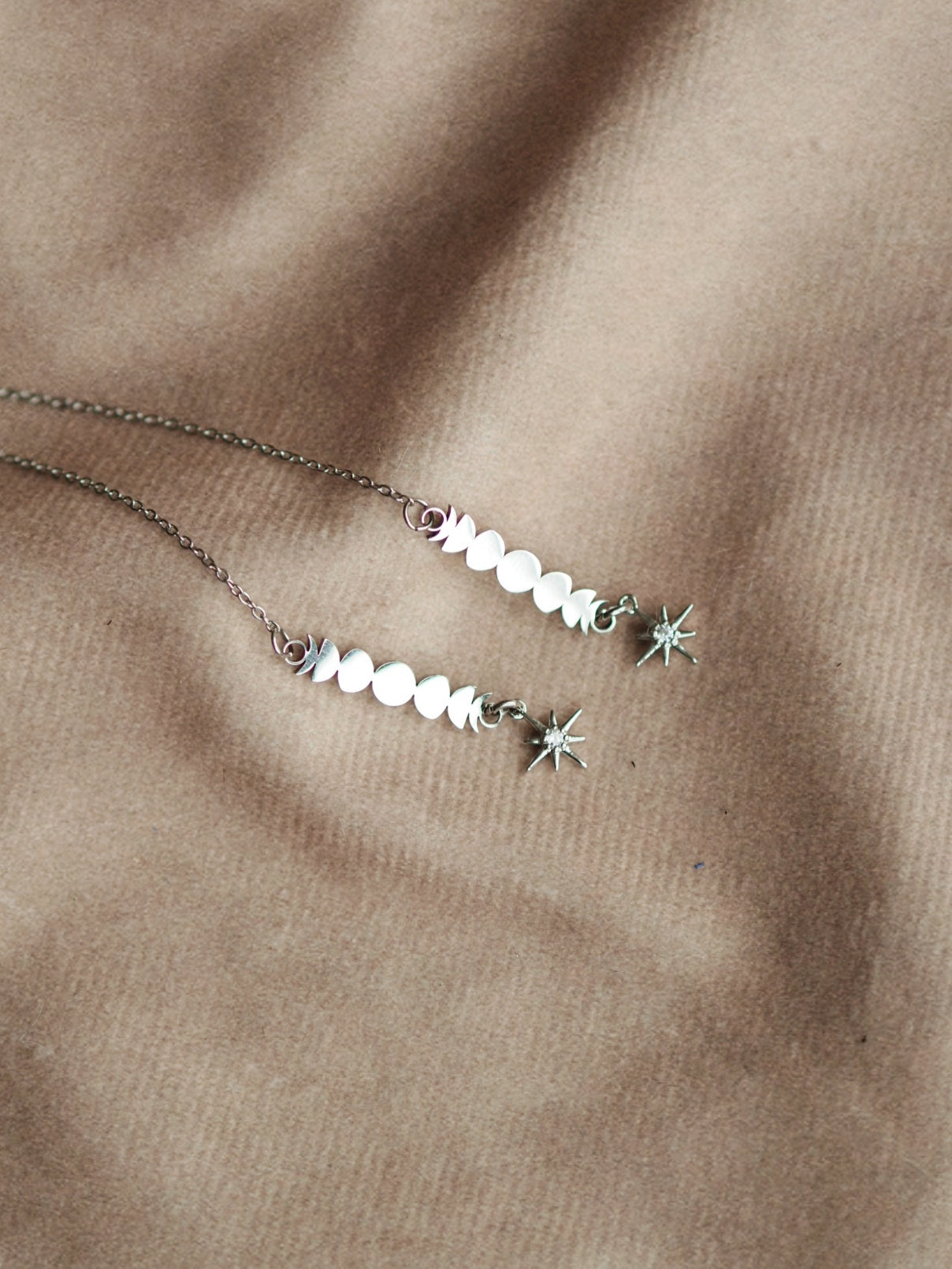 Moon Cycle Earrings / Sparkle Limited Collection